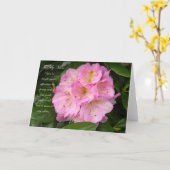 母の日のカードに カード (黄色い花)