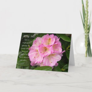 母の日のカードに カード