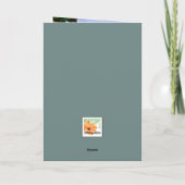 母の日のカードのフローラ、無私母へのリマインダー カード (裏面)