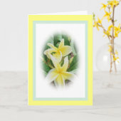 母の日のカード叔母、黄色の花 カード (黄色い花)