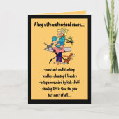 母の日のカード母性と共来に... カード (正面)