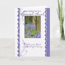 母の日のカード特別叔母 カード