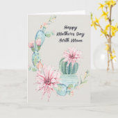 母の日のカード誕生母 カード (黄色い花)