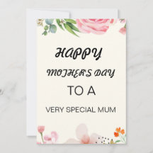 母の日のカード