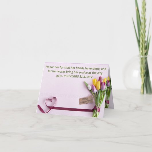 母の日のカード2 シーズンカード (正面)