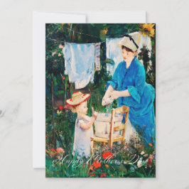 母の日のカード/エレガントクラシック母と子 シーズンカード