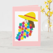 母の日のカード カード (黄色い花)