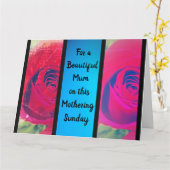 母の日のカード カード (黄色い花)