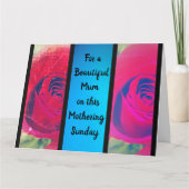 母の日のカード カード (正面)