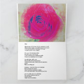 母の日のカード カード (内部)