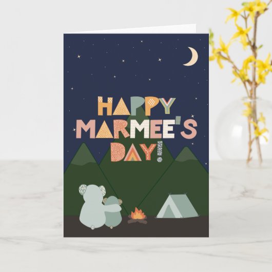 母の日のカード カード (黄色い花)