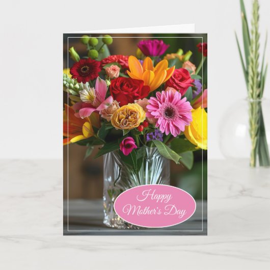 母の日のカード カード (正面)