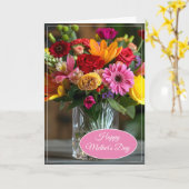 母の日のカード カード (黄色い花)