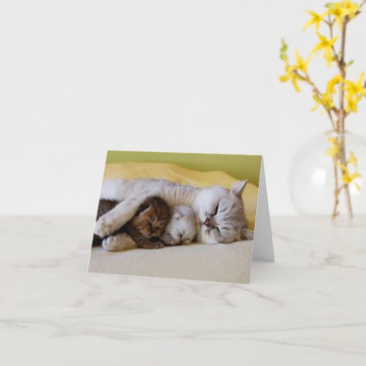 母の日のカード カード (黄色い花)