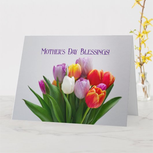 母の日のカード カード (黄色い花)