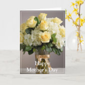 母の日のカード カード (黄色い花)