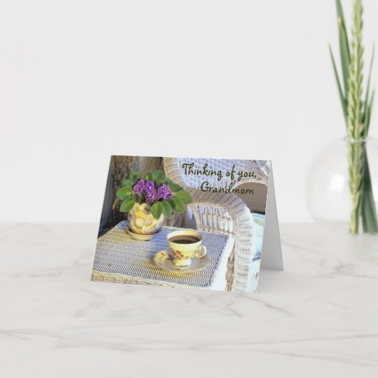 母の日のカード カード (正面)