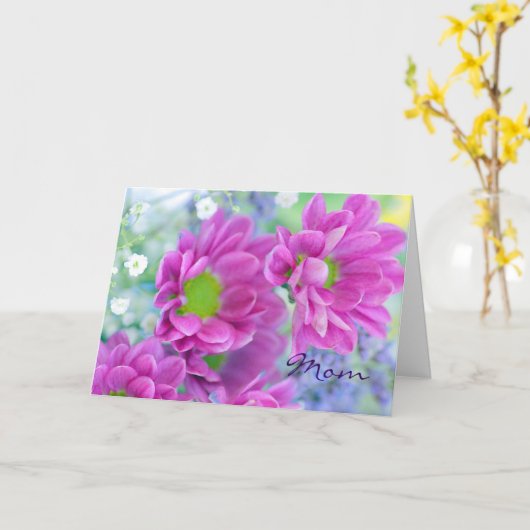 母の日のカード カード (黄色い花)