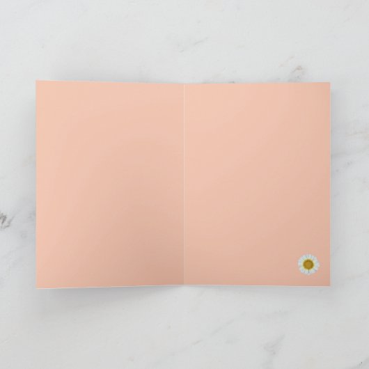 母の日のカード カード (内部)