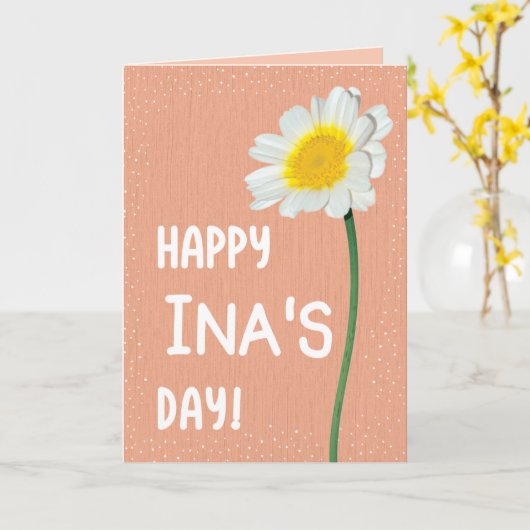 母の日のカード カード (黄色い花)