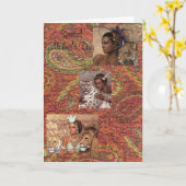 母の日のカード カード (黄色い花)