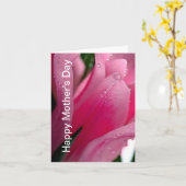 母の日のカード カード (黄色い花)