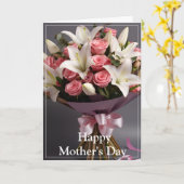 母の日のカード カード (黄色い花)