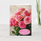 母の日のカード カード (正面)