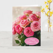 母の日のカード カード (黄色い花)