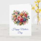 母の日のカード カード (黄色い花)