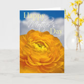 母の日のカード カード (黄色い花)