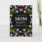 母の日のカード カード (正面)