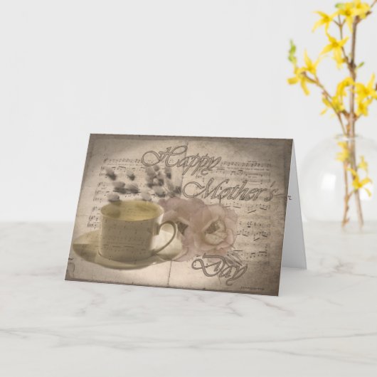 母の日のカード カード (黄色い花)