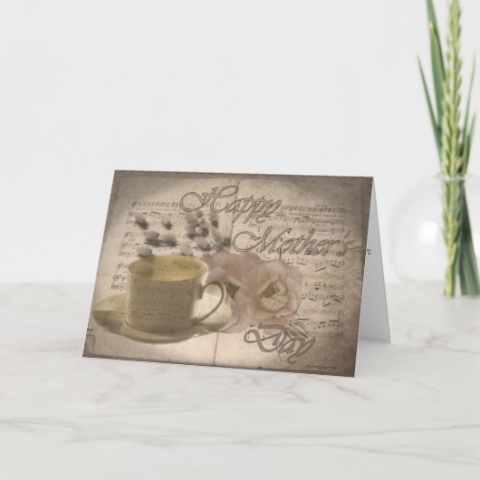 母の日のカード カード (正面)