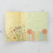 母の日のカード カード (内部)