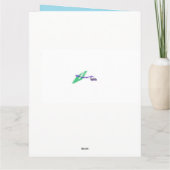 母の日のカード カード (裏面)