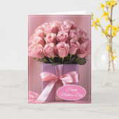 母の日のカード カード (黄色い花)