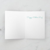 母の日のカード カード (内部)