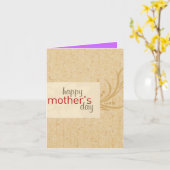 母の日のカード カード (黄色い花)