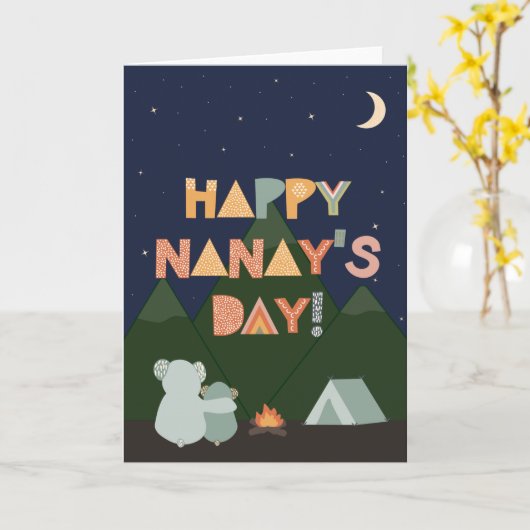 母の日のカード カード (黄色い花)