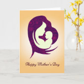 母の日のカード カード (黄色い花)