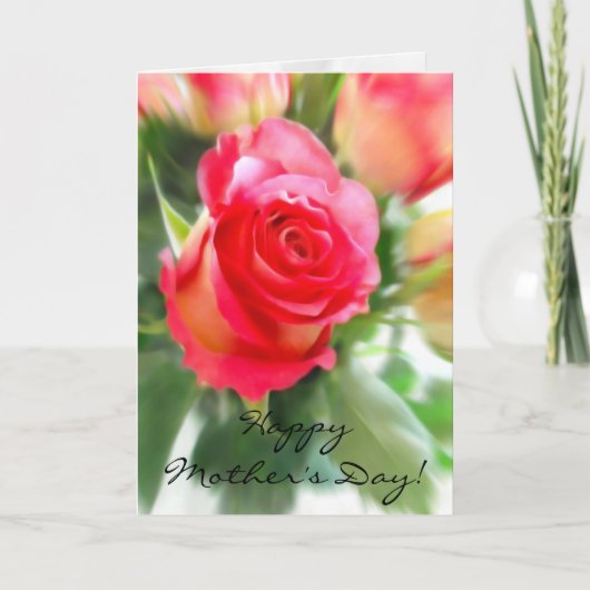 母の日のカード カード (正面)