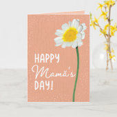 母の日のカード カード (黄色い花)