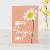 母の日のカード カード (黄色い花)