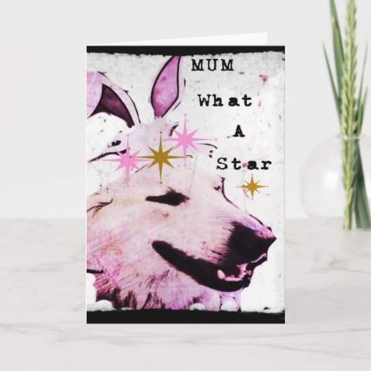 母の日のカード カード (正面)