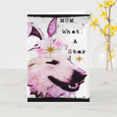 母の日のカード カード (黄色い花)