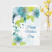 母の日のカード カード (黄色い花)