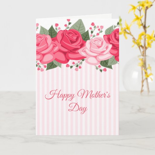 母の日のカード カード (黄色い花)