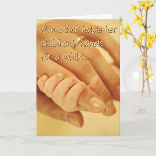 母の日のカード カード (黄色い花)