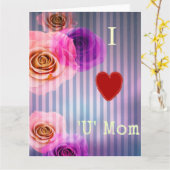 母の日のカード カード (黄色い花)